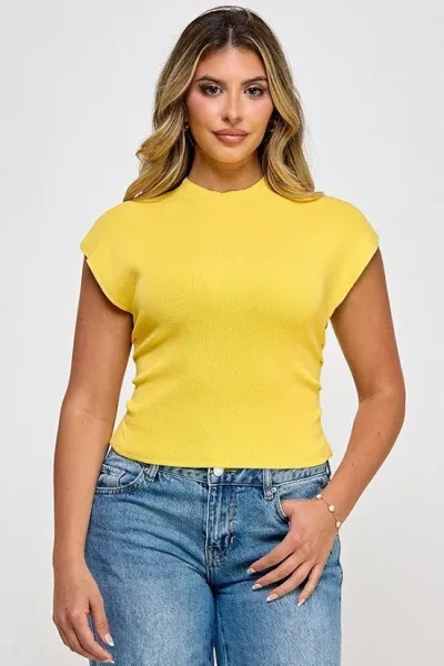 Blusa para Dama color amarillo
