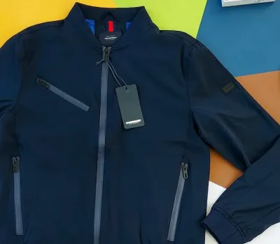 Jacket deportiva Hummer para caballero color azul