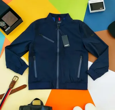 Jacket deportiva Hummer para caballero color azul
