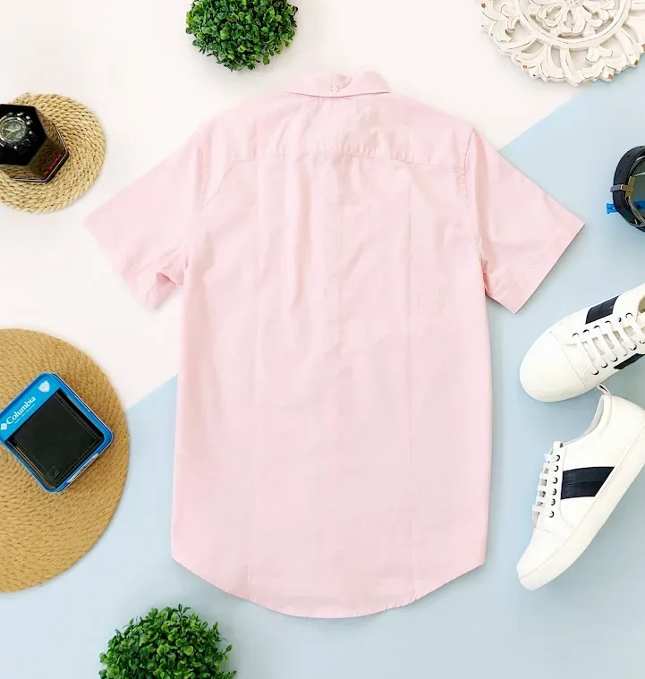 Camisa Tommy Hilfiger para caballero color rosa