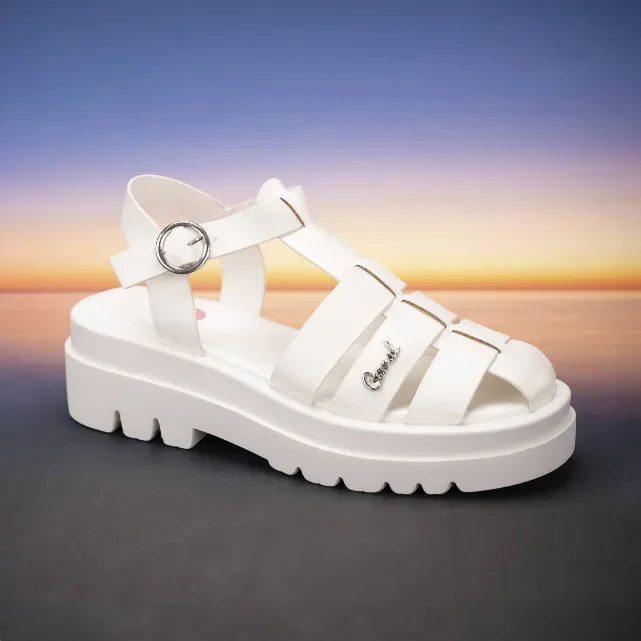 Sandalias Coral para dama Teagan color blanco hueso