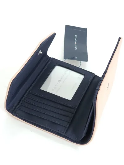 Cartera Tommy Hilfiger para dama color rosa