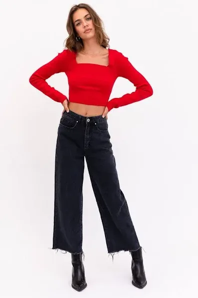 Blusa para dama color rojo
