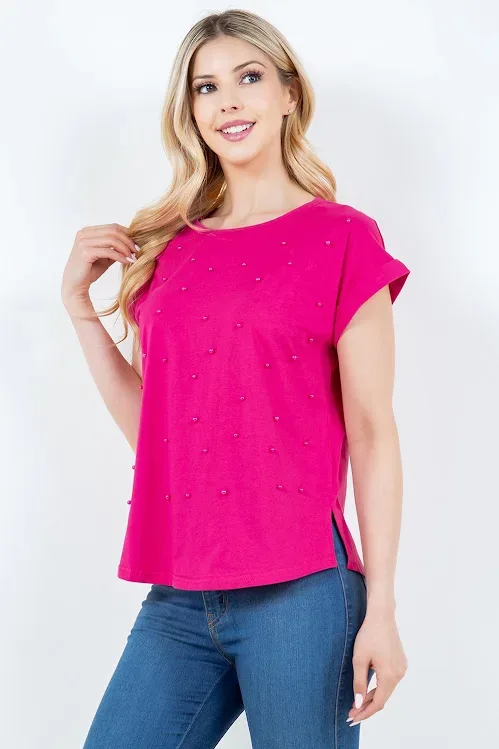 Blusa para dama color fucsia