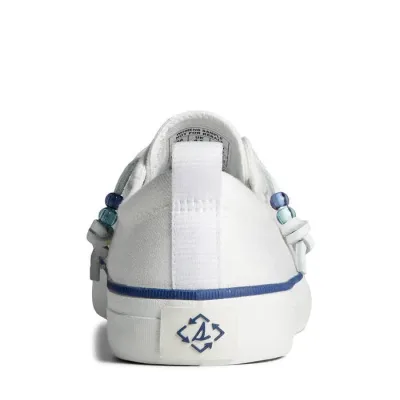 Tenis Sperry para dama CREST VIBE RPET WHITE color blanco