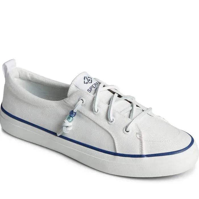Tenis Sperry para dama CREST VIBE RPET WHITE color blanco