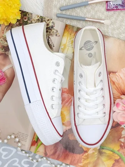 Tenis Coral para dama Mars 2 White Tex