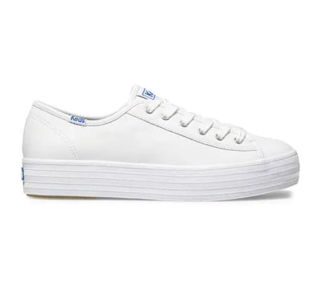 Tenis Keds para dama color blanco TRIPLE KICK WHITE