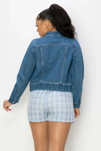 Jacket de mezclilla para Dama.