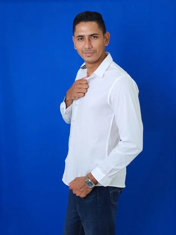 Camisa Hummer para caballero BS04-SL-WH