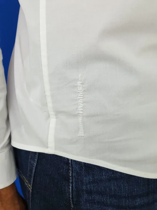 Camisa Hummer para caballero BS04-SL-WH