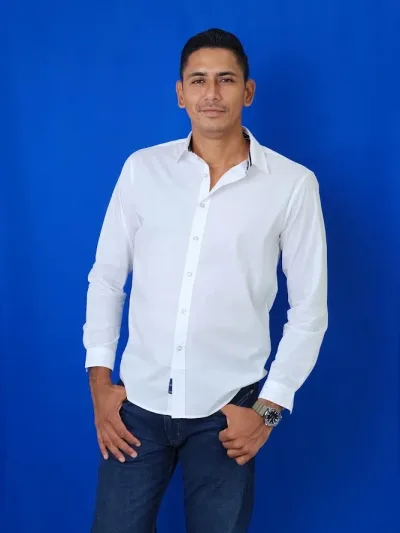 Camisa Hummer para caballero BS04-SL-WH