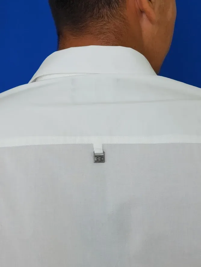 Camisa Hummer para caballero BS04-SL-WH