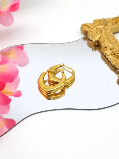 Aretes de Acero inoxidable para Dama