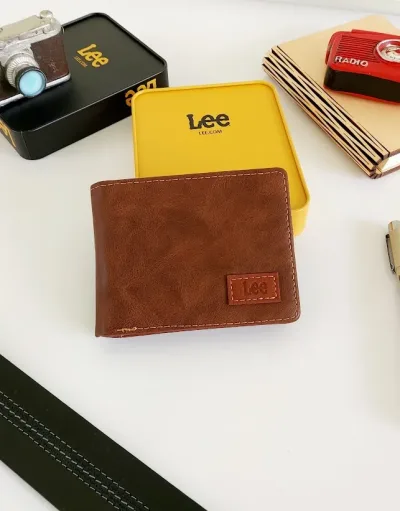 Billetera LEE para caballero color café