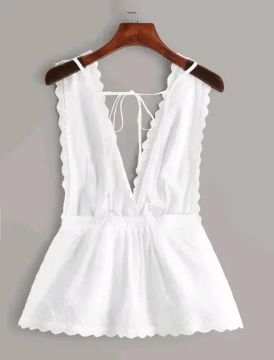 Blusa para dama color blanco
