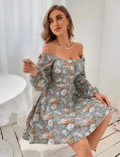 Vestido para dama floral