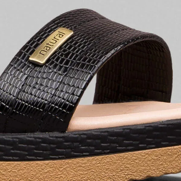 Sandalias Natural Karina Black para dama