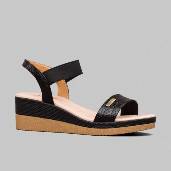 Sandalias Natural Karina Black para dama