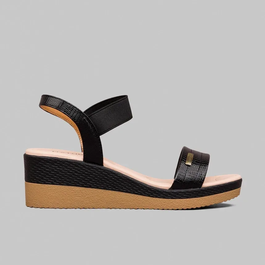 Sandalias Natural Karina Black para dama