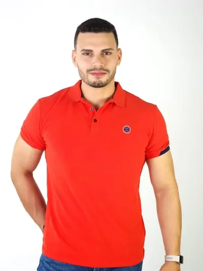 Camiseta Hummer para caballero color rojo