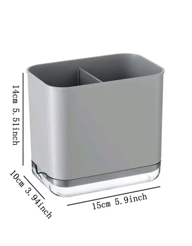 1 pieza caja de almacenamiento de cubiertos