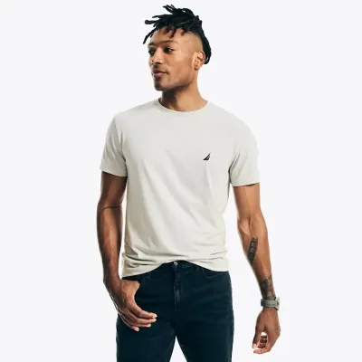 Camiseta Nautica para caballero color gris