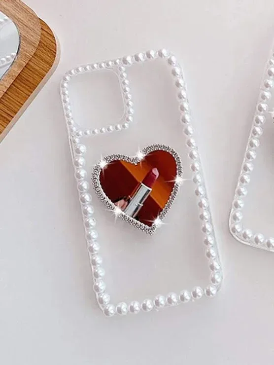 Funda para celular con espejo...