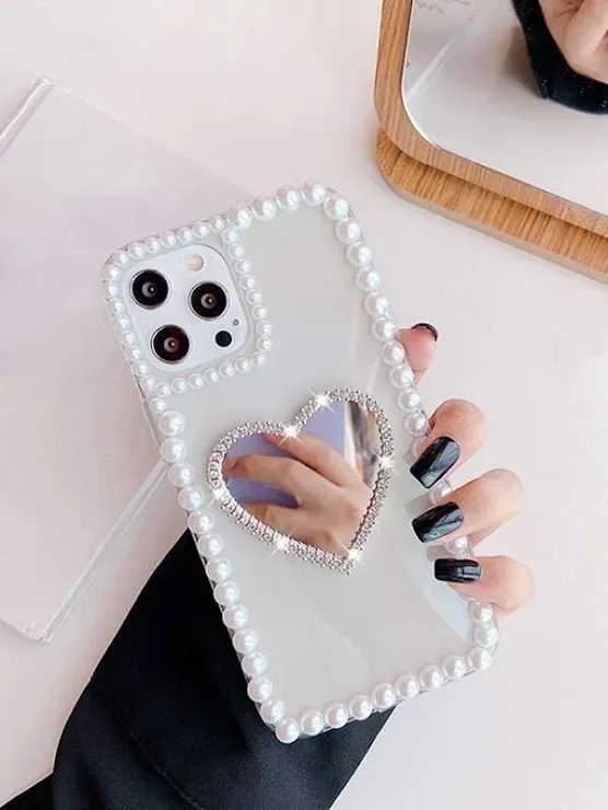 Funda para celular con espejo...