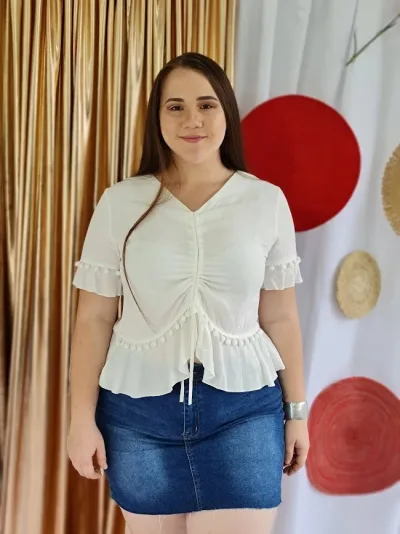 Blusa Red Leaf