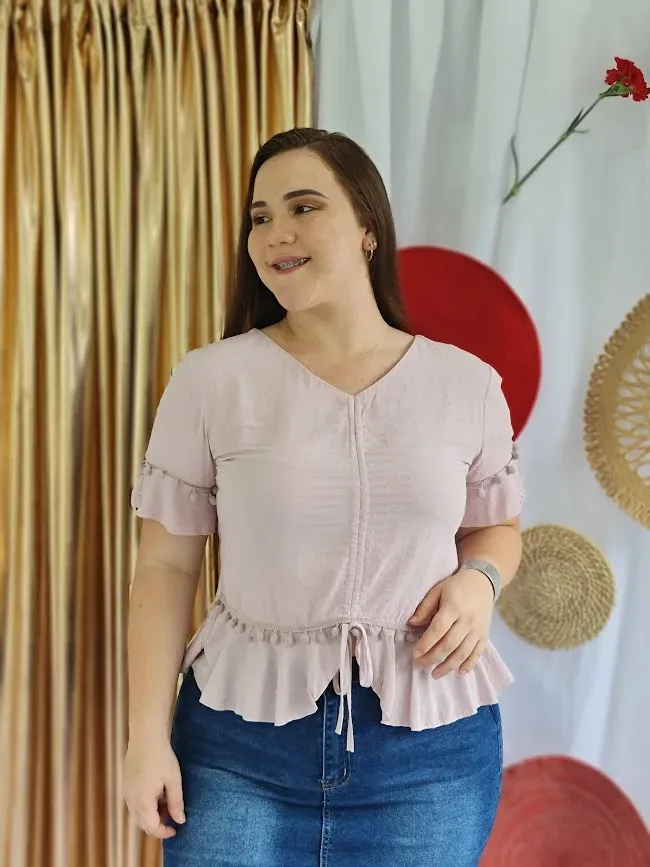 Blusa Red Leaf