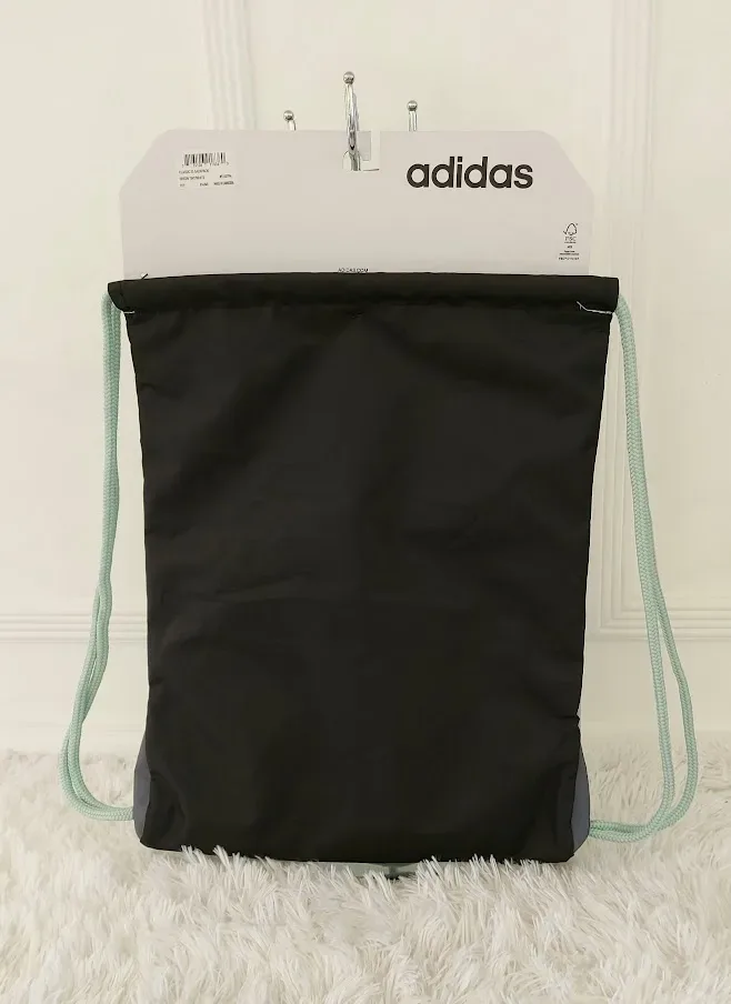 Bolso Adidas para Dama Color Verde Menta, Blanco y Negro