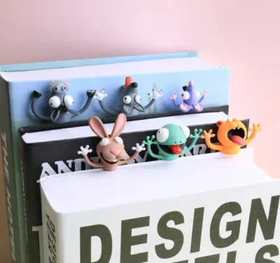 Separador de libro con diseño de koala