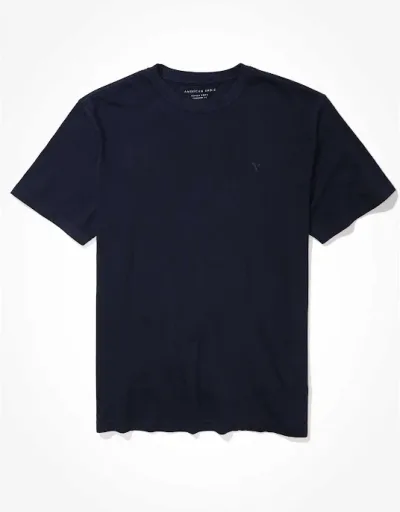 Camiseta American Eagle para caballero color azul