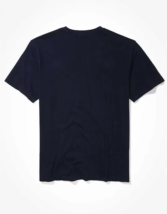 Camiseta American Eagle para caballero color azul