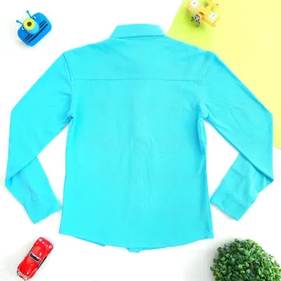 Camiseta Cambrige Polo Club para niño color celeste.