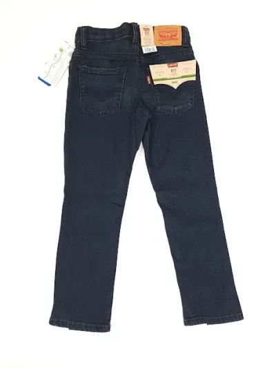 Jeans Levi´s  para niño 511 Slim color mezclilla