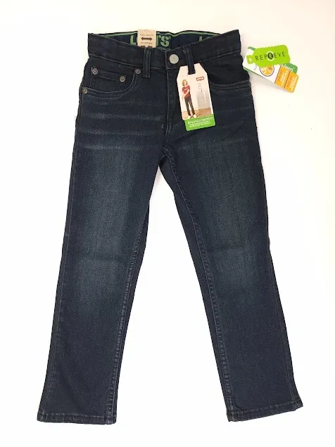 Jeans Levi´s  para niño 511 Slim color mezclilla