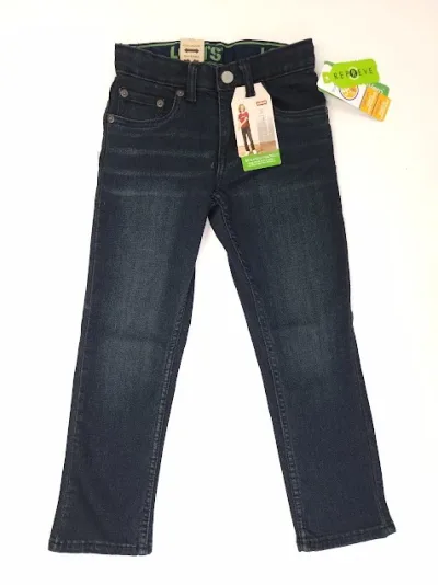 Jeans Levi´s  para niño 511 Slim color mezclilla