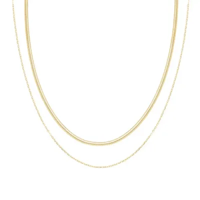 Collar para dama de acero de titanio