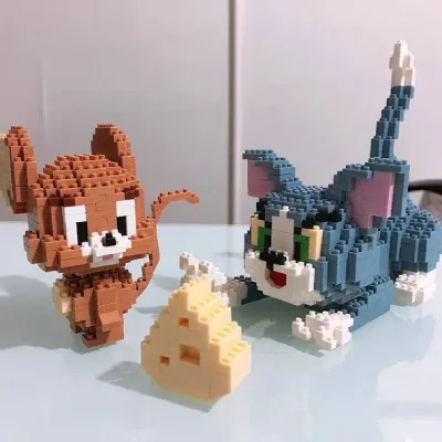 Lego diseño Tom y Jerry multicolor