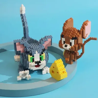 Lego diseño Tom y Jerry multicolor