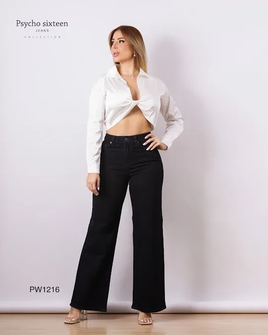 Jeans Psycho Sixteen para dama PW1216 COLOR AZUL OSCURO