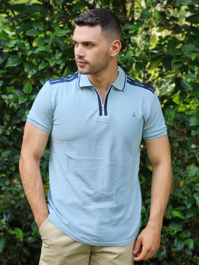 Camiseta Hummer para caballero verde claro
