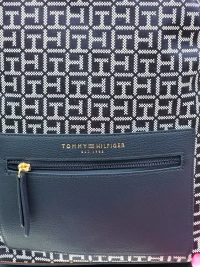 Bolso Tommy Hilfiger para dama color azul