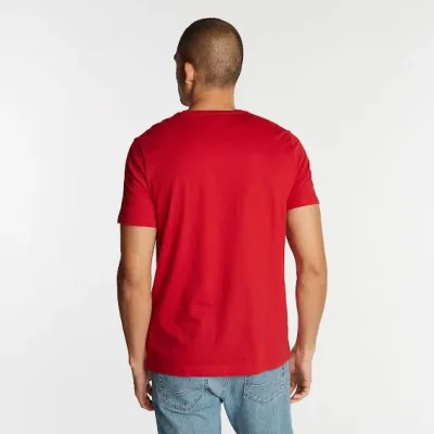 Camiseta Náutica para caballero color rojo
