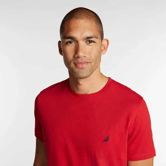 Camiseta Náutica para caballero color rojo