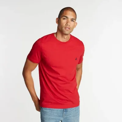 Camiseta Náutica para caballero color rojo