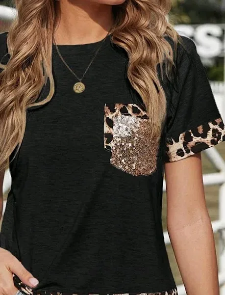 Camiseta para dama color negro