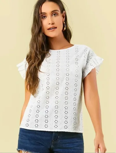 Blusa para dama color blanco
